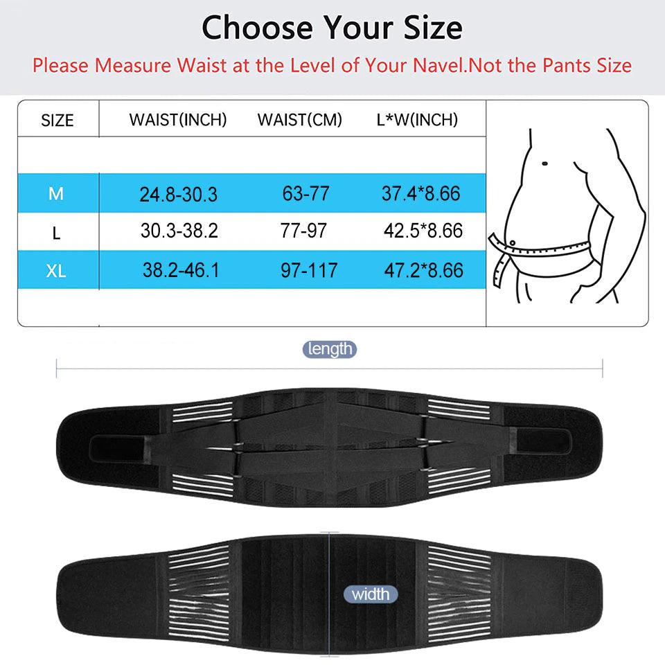 Back Support Belt | Lumbar Support Belt | BestSleep