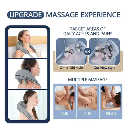 Neck Massage Pillow | Electric Neck Massage Pillow | BestSleep