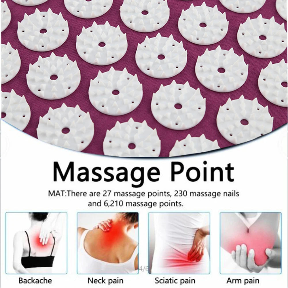 Yoga Massage Mat | Acupuncture Massage Yoga Mat | BestSleep