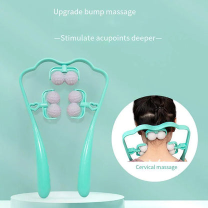 Manual Neck Massager | Neck Massager Roller | BestSleep